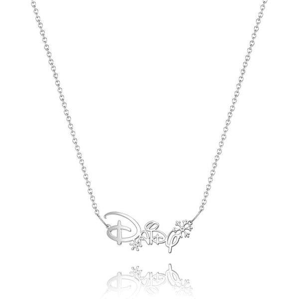 Cissyia.com Custom Christmas Name Necklace Disney Princess